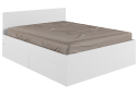 Двуспальная кровать Мадера 160х200 белый