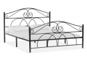 Двуспальная кровать Морика 160х200 черная