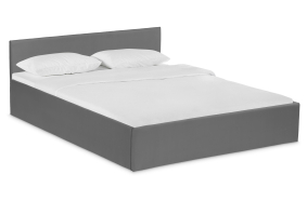 Двуспальная кровать Оливия 160х200 темно-серая