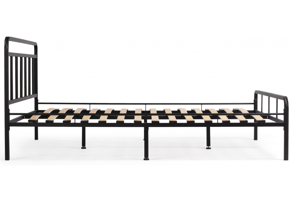 Двуспальная кровать Рейк 160х200 черная