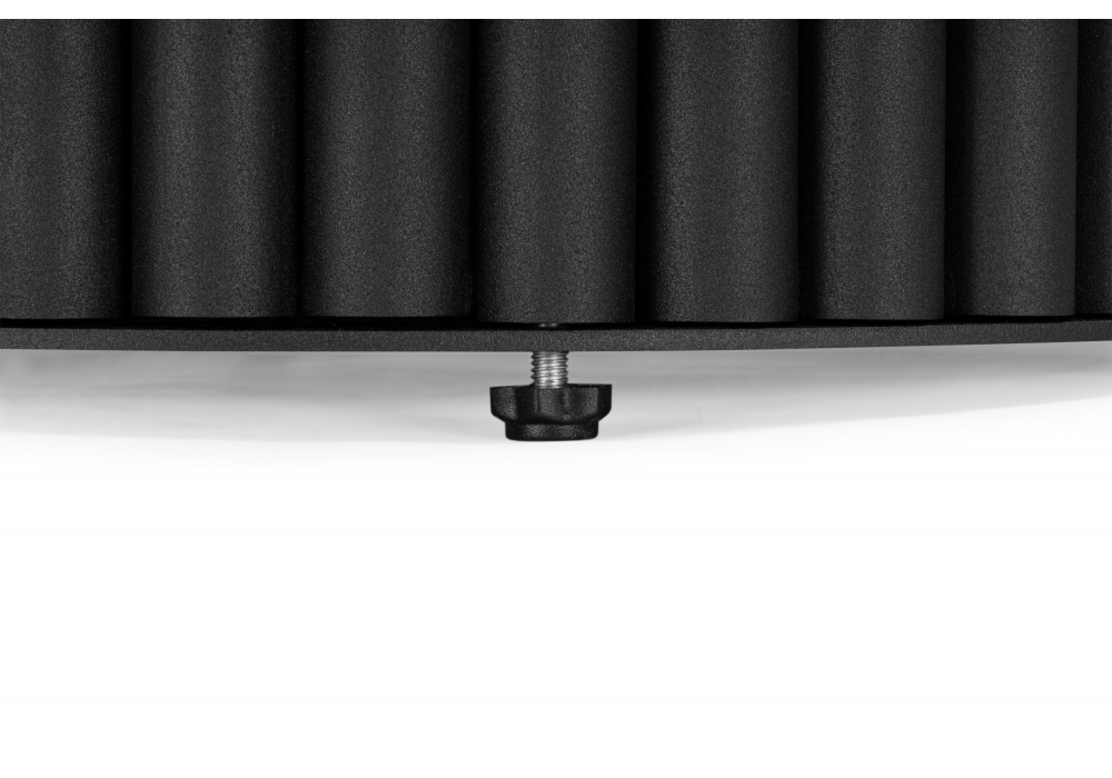 Керамический стол Барел 110 dolmen cris sahara / черный