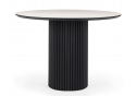 Керамический стол Барел 110 krater perla repose / черный