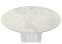 Керамический стол Барел 110 onyx bianco soft satin / белый