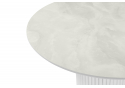 Керамический стол Барел 110 onyx bianco soft satin / белый