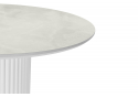 Керамический стол Барел 110 onyx bianco soft satin / белый