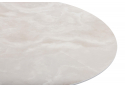 Керамический стол Барел 110 onyx bianco soft satin / золотой