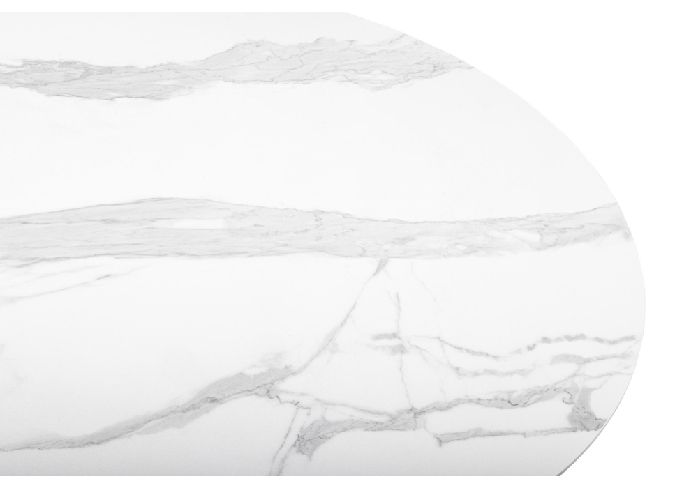 Керамический стол Барел 110 patagonoa bianco repose / черный