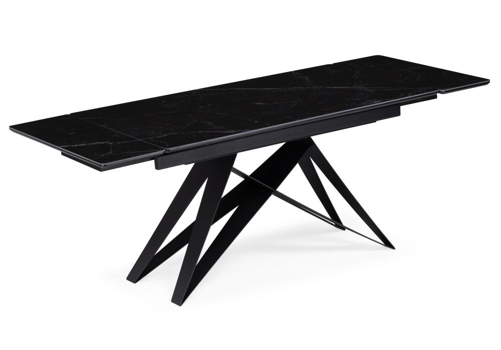 Керамический стол Блэкберн 160(220)х89 shakespeare black / черный