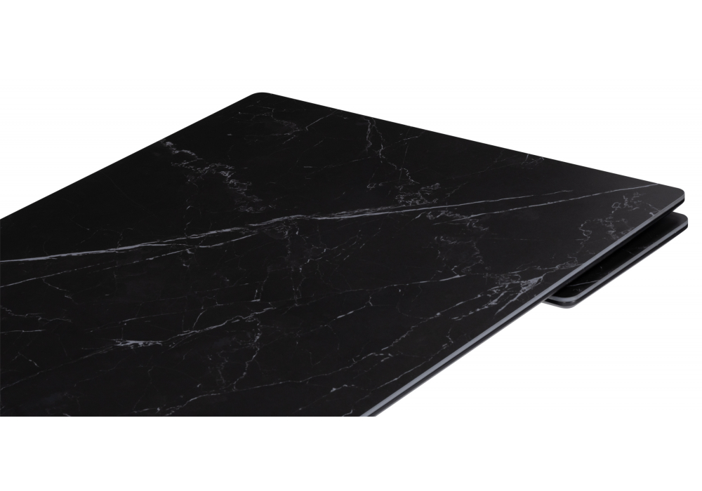 Керамический стол Блэкберн 160(220)х89 shakespeare black / черный