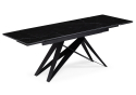 Керамический стол Блэкберн 160(220)х89 shakespeare black / черный