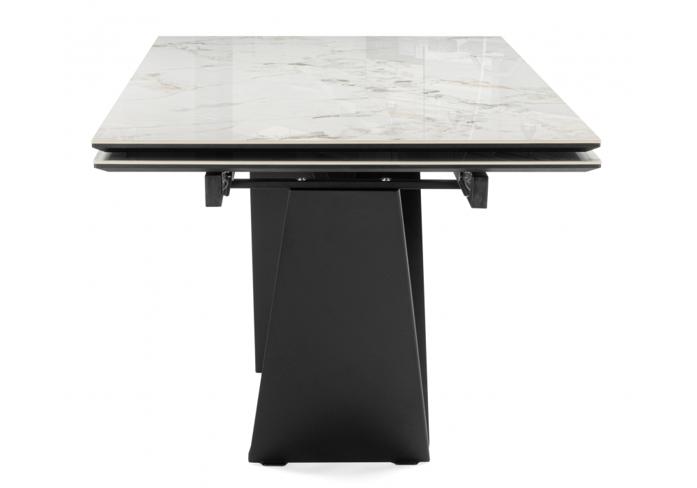 Керамический стол Бор 180(240)x90 cold jade / черный