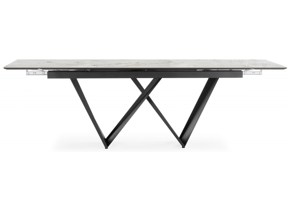 Керамический стол Бор 180(240)x90 cold jade / черный