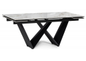 Керамический стол Бор 180(240)х90х78 pandorai / черный