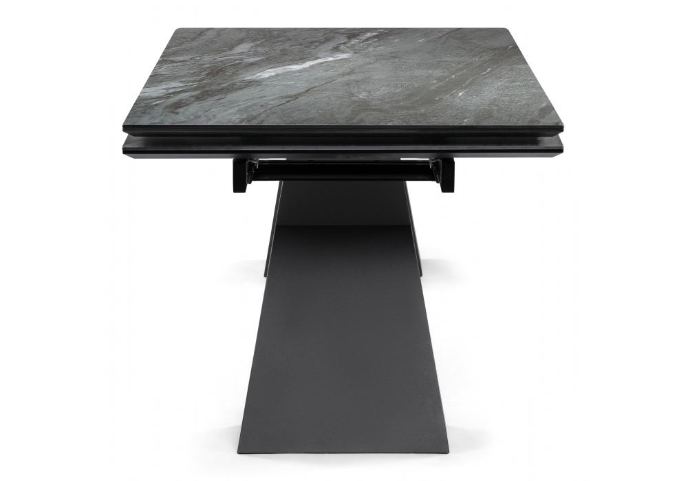 Керамический стол Денхольм 240(300)х100х75 mosco nero matt / черный