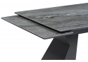 Керамический стол Денхольм 240(300)х100х75 mosco nero matt / черный