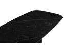 Керамический стол Эллипсо 200х90 shakespeare black / черный