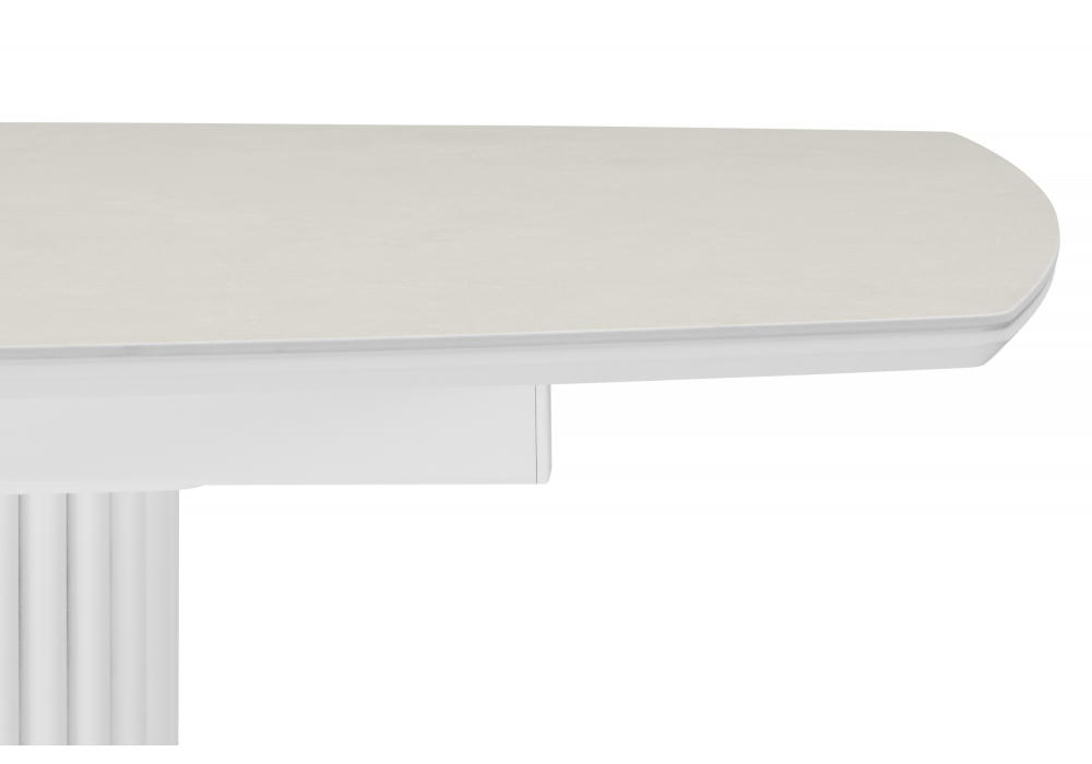 Керамический стол Фестер 160(200)х90 carmen light grey / белый