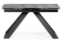Керамический стол Гарднер 140(200)х80х76 оробико / черный