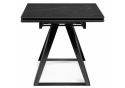 Керамический стол Геральд 160(220)х90х77 черный