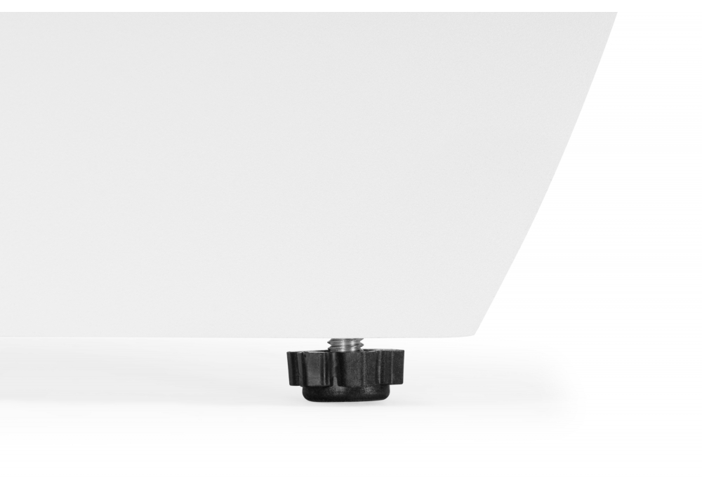 Керамический стол Готланд 180(240)x90 statuario titan gloss / белый