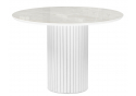Керамический стол Гравент 110 onyx bianco soft satin / белый