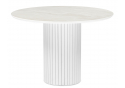 Керамический стол Гравент 110 onyx bianco soft satin / белый
