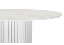 Керамический стол Гравент 110 onyx bianco soft satin / белый