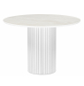 Керамический стол Гравент 110 onyx bianco soft satin / белый