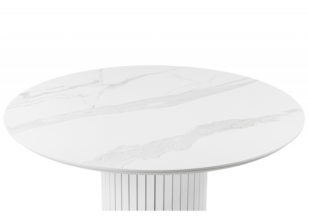 Керамический стол Гравент 110 patagonoa bianco repose / белый