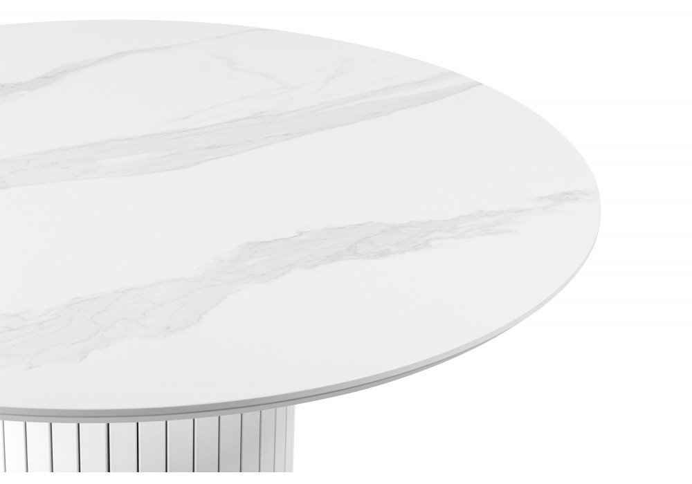 Керамический стол Гравент 110 patagonoa bianco repose / белый