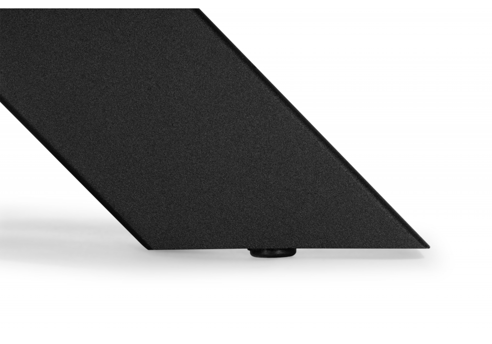 Керамический стол Катчел 120(180)x80 calacatta gold / черный