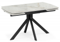 Керамический стол Катчел 120(180)x80 calacatta gold / черный