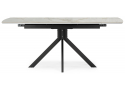 Керамический стол Катчел 120(180)x80 calacatta gold / черный