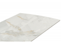 Керамический стол Катчел 120(180)x80 calacatta gold / черный