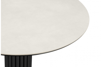 Керамический стол Барел 89 shakespeare black / черный