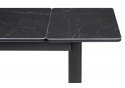 Керамический стол Кина 90(130)х65х76 shakespeare black / черный