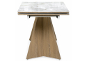 Керамический стол Ливи 140(200)х80х78 carla larkin / дуб монтана