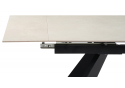 Керамический стол Ливи 140(200)х80х78 creto forever beige / черный