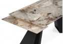 Керамический стол Ливи 140(200)х80х78 patagonia bronze / черный