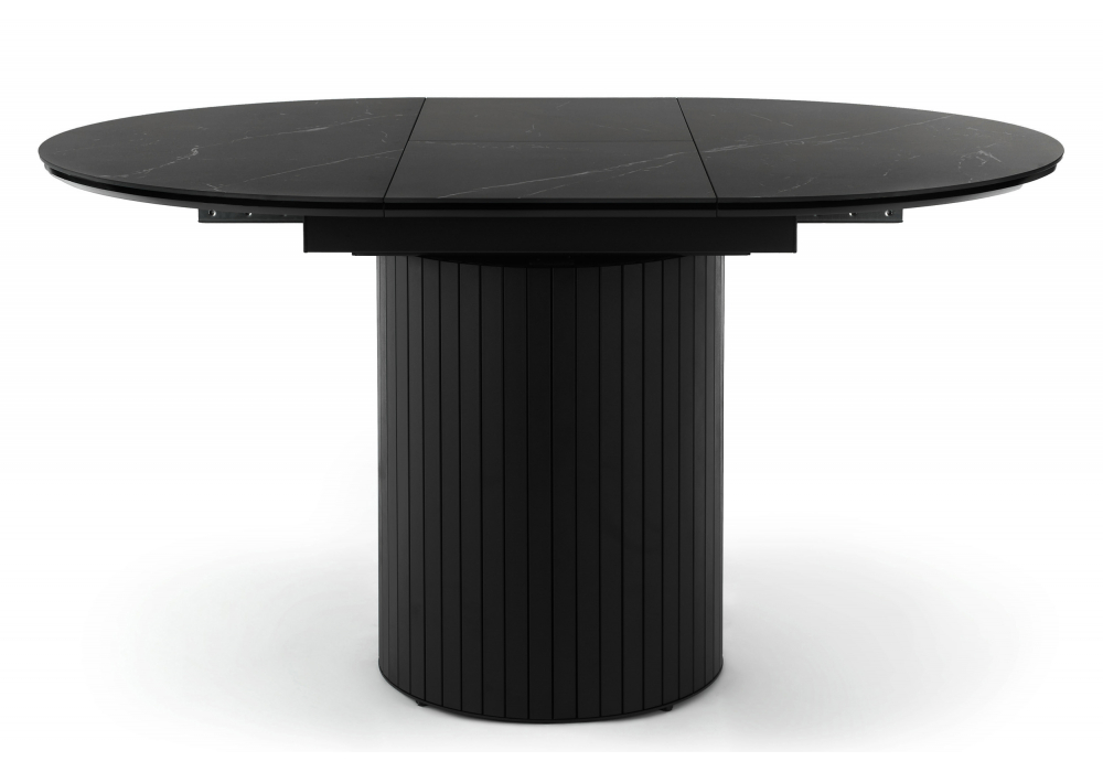 Керамический стол Лорен 100(140) shakespeare black / черный