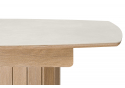 Керамический стол Люмен 140(180)х80 carmen light grey / дуб американский
