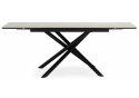 Керамический стол Мэриан 120(180)х80 carmen light grey / черный