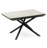 Керамический стол Мэриан 120(180)х80 carmen light grey / черный