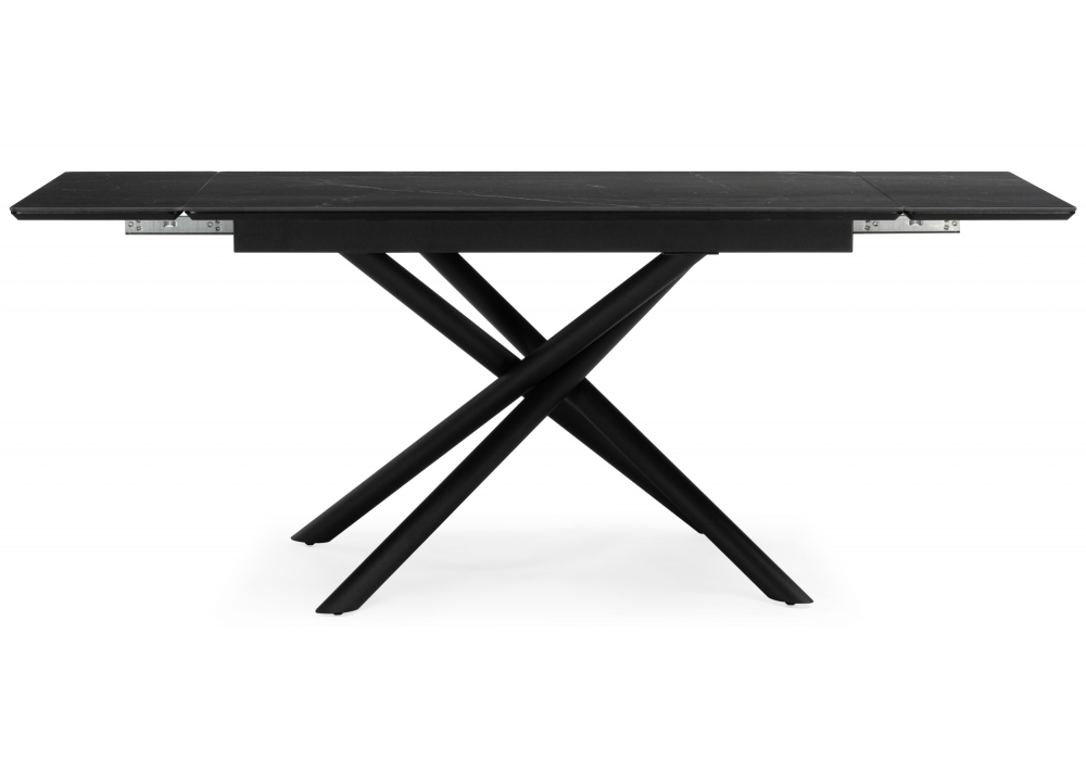 Керамический стол Мэриан 120(180)х80 shakespeare black / черный