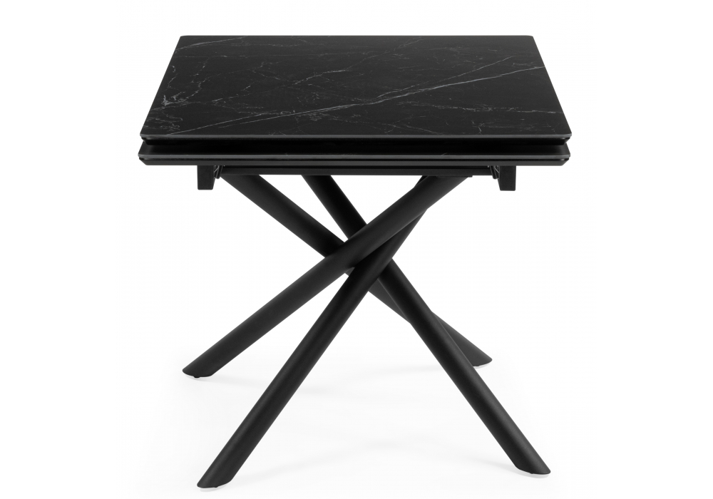 Керамический стол Мэриан 140(200)х80 shakespeare black / черный