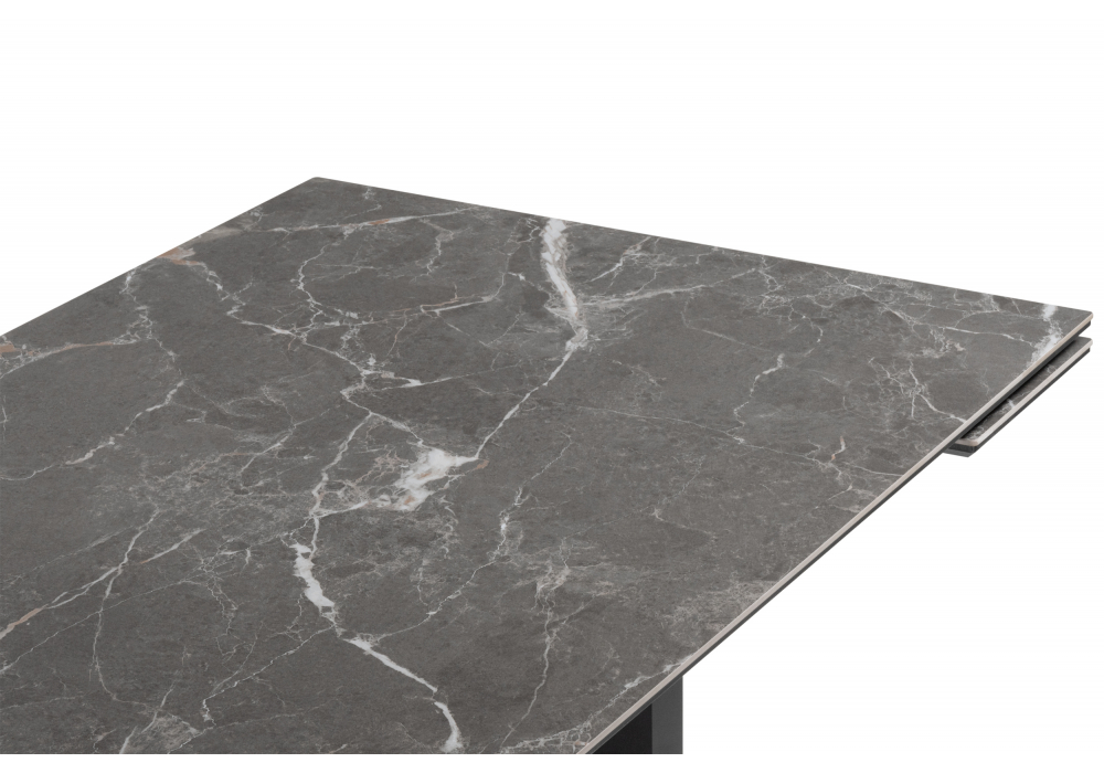 Керамический стол Монерон 180x90 nero marquina / черный