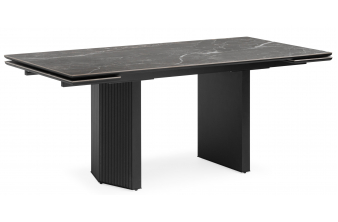 Керамический стол Монерон 180x90 nero marquina / черный
