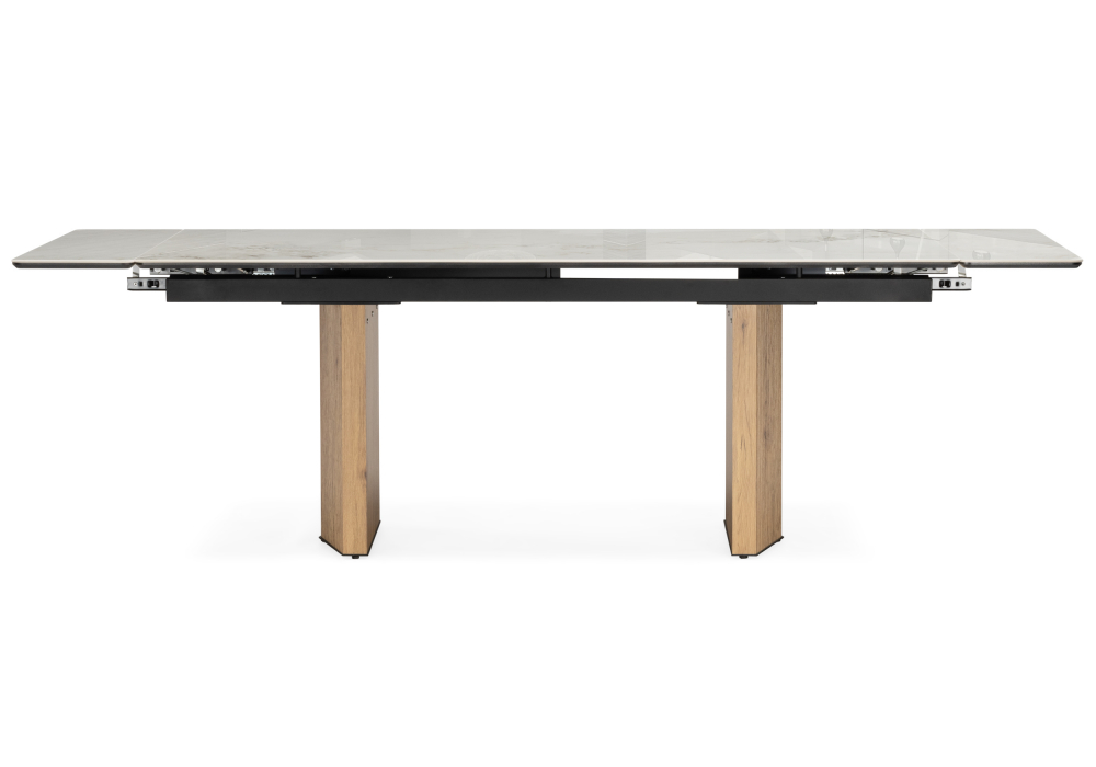 Керамический стол Монерон 200x100 brecha crema elegance / дуб монтана