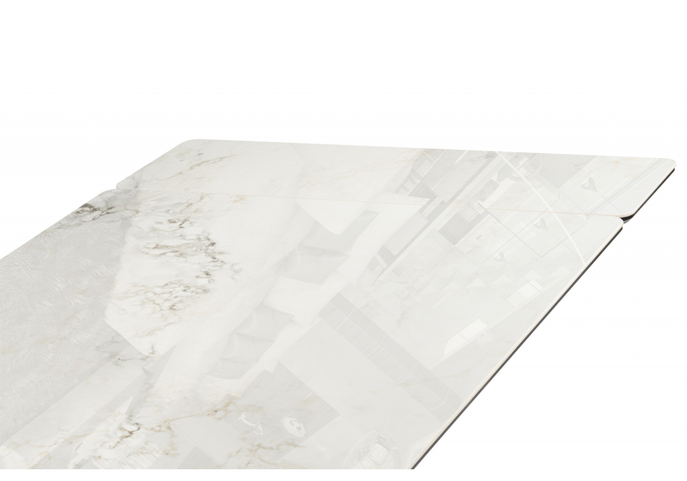 Керамический стол Монерон 200x100 brecha crema elegance / дуб монтана