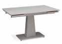 Керамический стол Мун 120(180)х80 carmen light gray / серый матовый